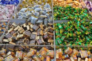 Выбор конфет в Москве